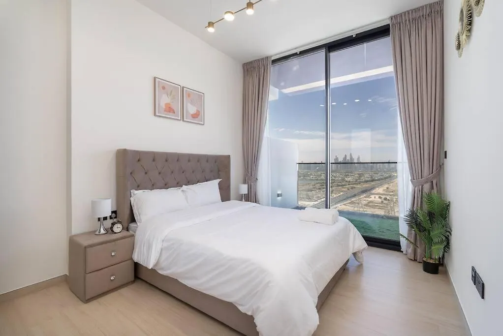 Luxurious 1-Bedroom Oasis L Binghatti Corner, Jvc Dubai Apartment