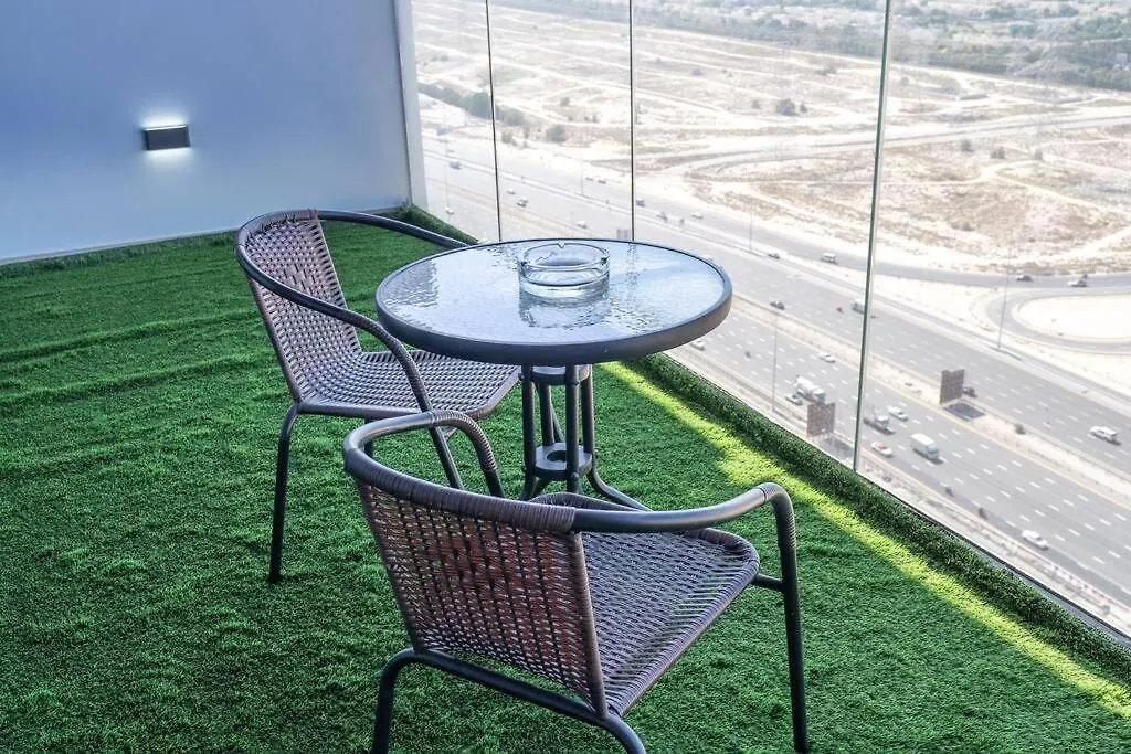 Luxurious 1-Bedroom Oasis L Binghatti Corner, Jvc Dubai United Arab Emirates