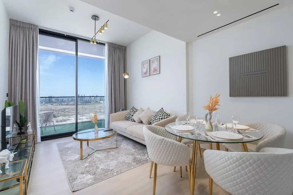 Luxurious 1-Bedroom Oasis L Binghatti Corner, Jvc Dubai