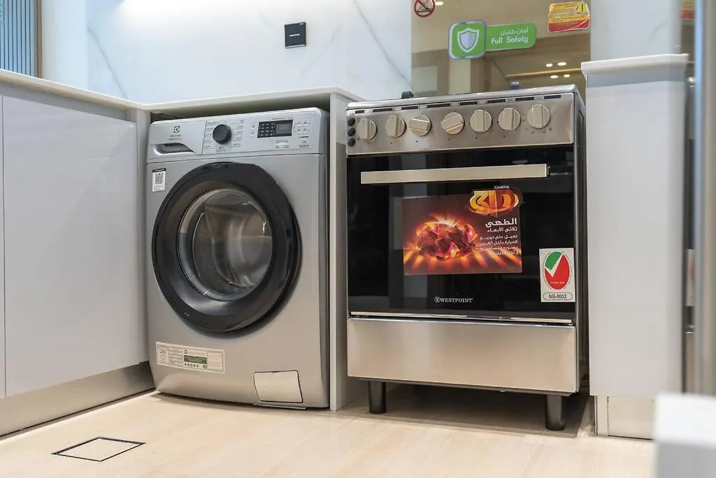 公寓 Luxurious 1-Bedroom Oasis L Binghatti Corner, Jvc 迪拜