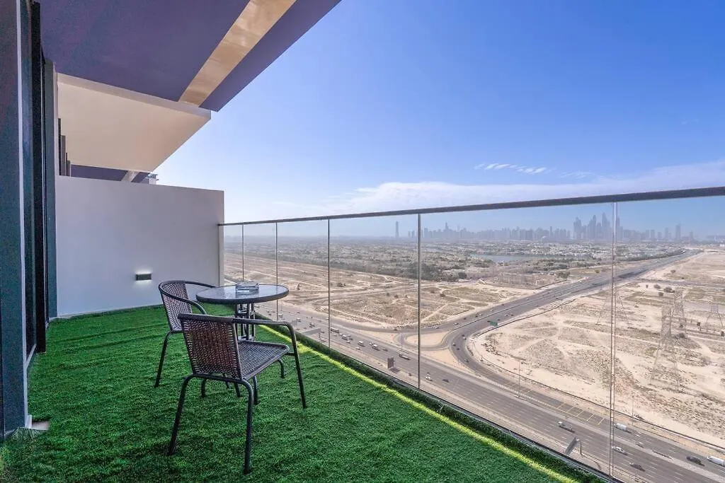 Luxurious 1-Bedroom Oasis L Binghatti Corner, Jvc 迪拜 0*,  阿拉伯联合酋长国